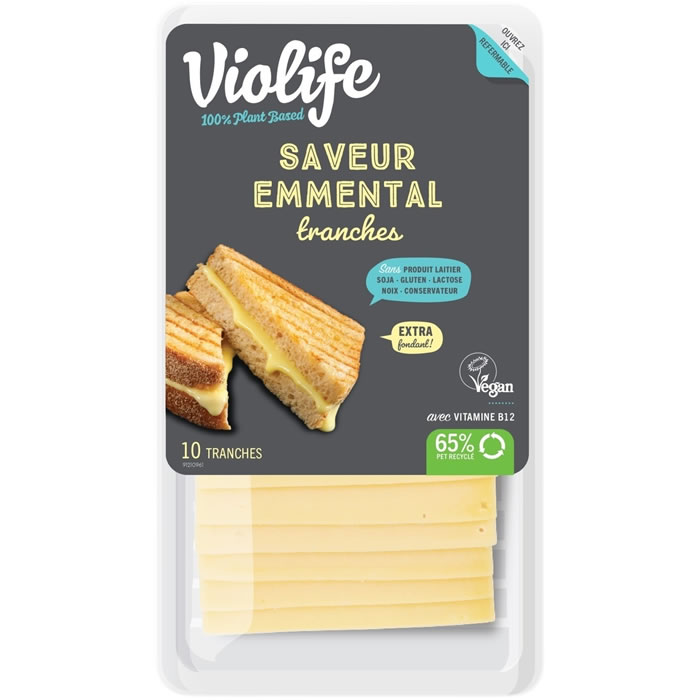 VIOLIFE Tranches végétales saveur emmental