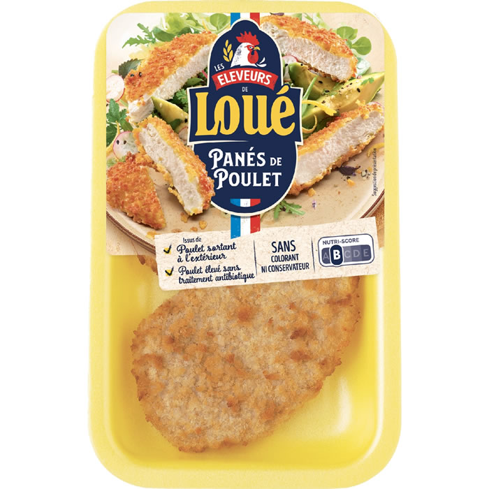 LOUE Panés de poulet label rouge