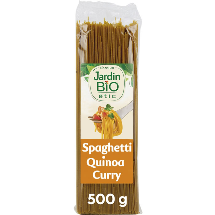 JARDIN BIO Étic Spaghetti au quinoa, curry et curcuma bio
