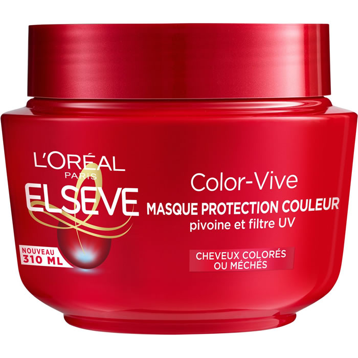 ELSEVE Color-Vive Masque cheveux protection couleur