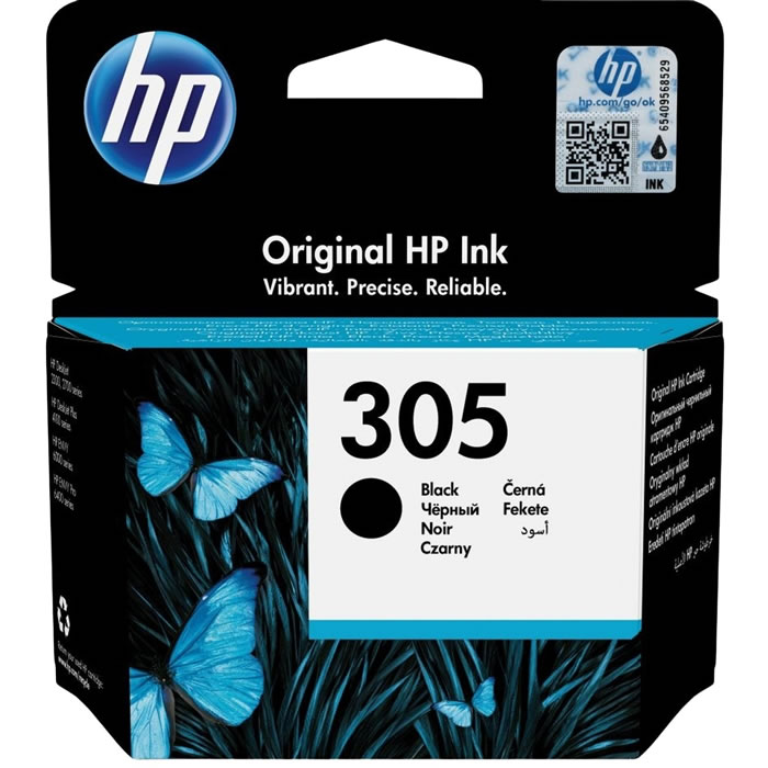 HP Cartouche d'encre N°305 noir