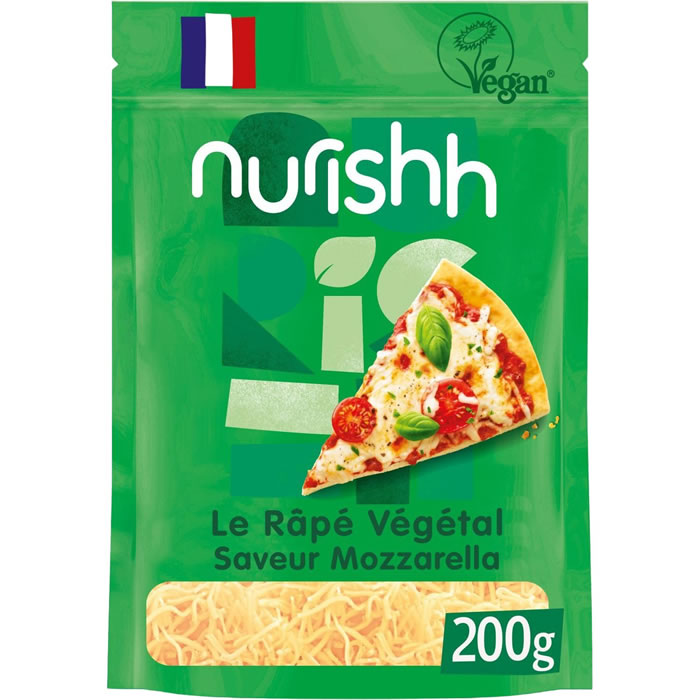 NURISHH Râpé végétal saveur mozzarella