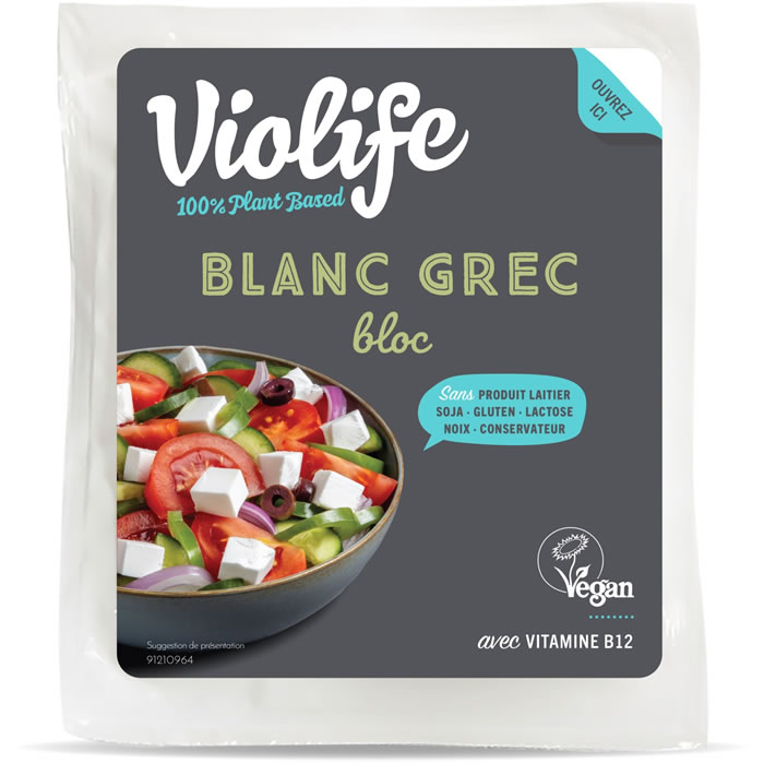 VIOLIFE Bloc végétal à la grecque