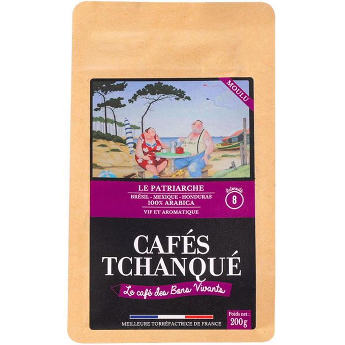 CAFE TCHANQUE Le Patriarche Café moulu pur arabica N°8