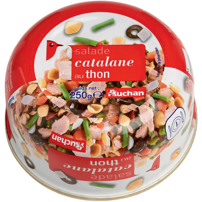 AUCHAN Salade catalane au thon