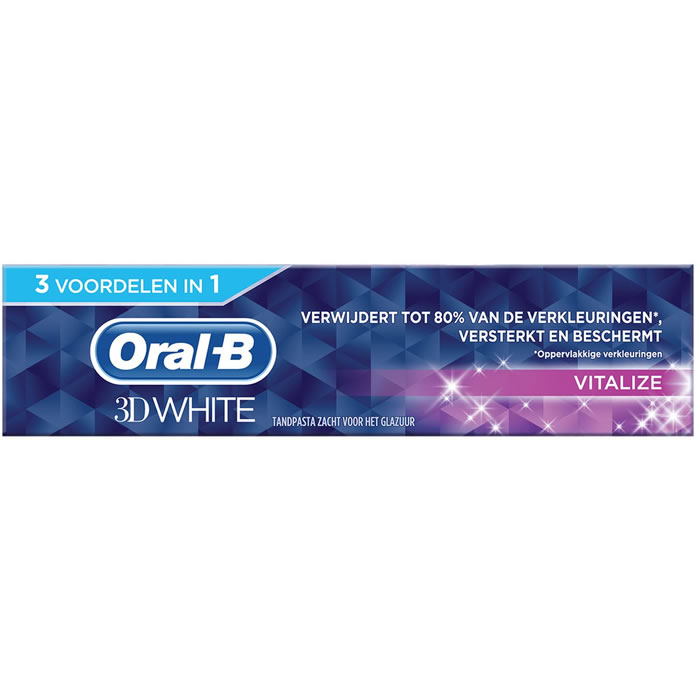ORAL-B 3D White Dentifrice vitalisant 3 en 1