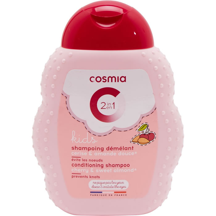 COSMIA BABY Shampoing enfant démêlant à la cerise et amande douce