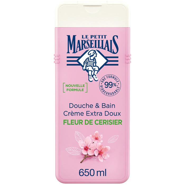 LE PETIT MARSEILLAIS Crème douche à la fleur de cerisier
