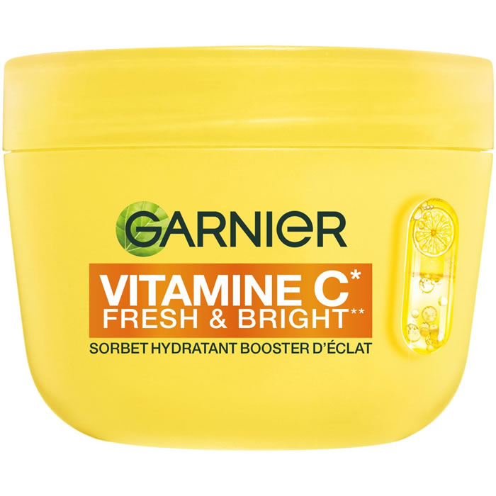GARNIER Fresh & Bright Crème visage hydratante à la vitamine C