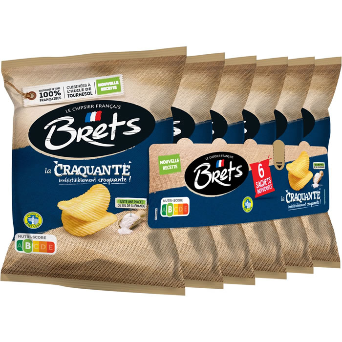 BRET'S La Craquante Chips nature