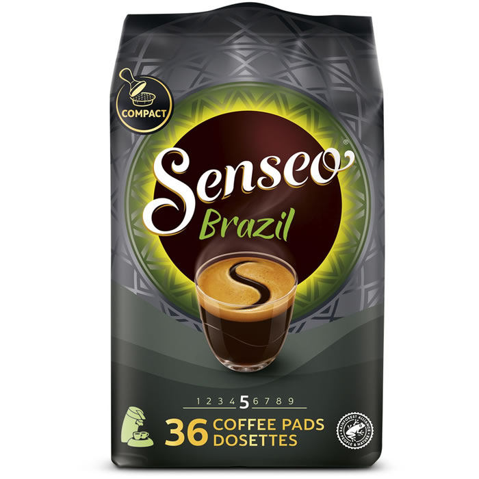 SENSEO Brésil Dosettes de café arabica N°5