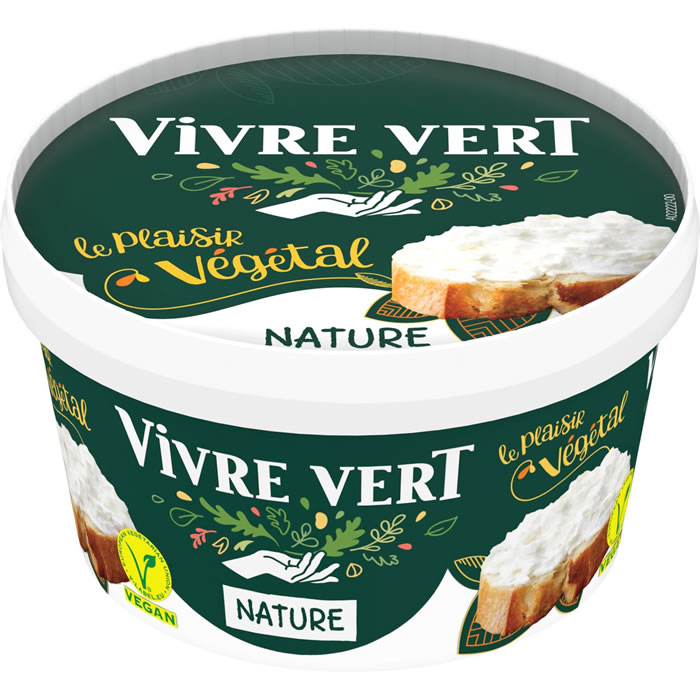 VIVRE VERT Spécialité végétale nature à tartiner