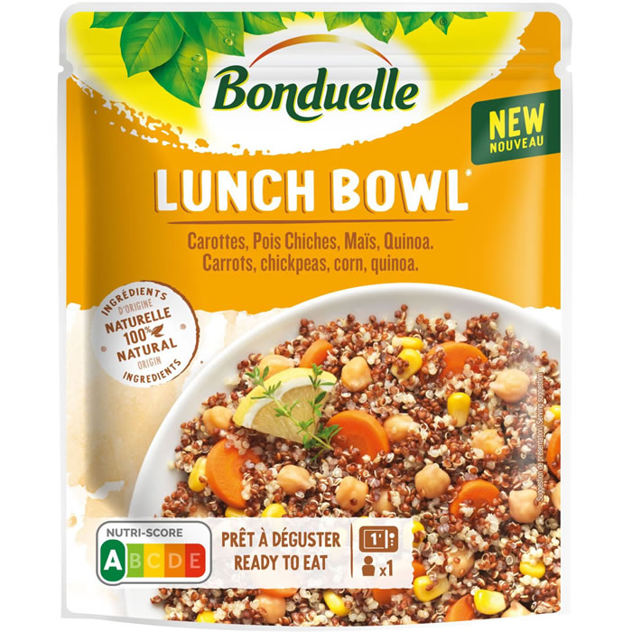 BONDUELLE Lunch Bowl Mélange de maïs, quinoa et légumes