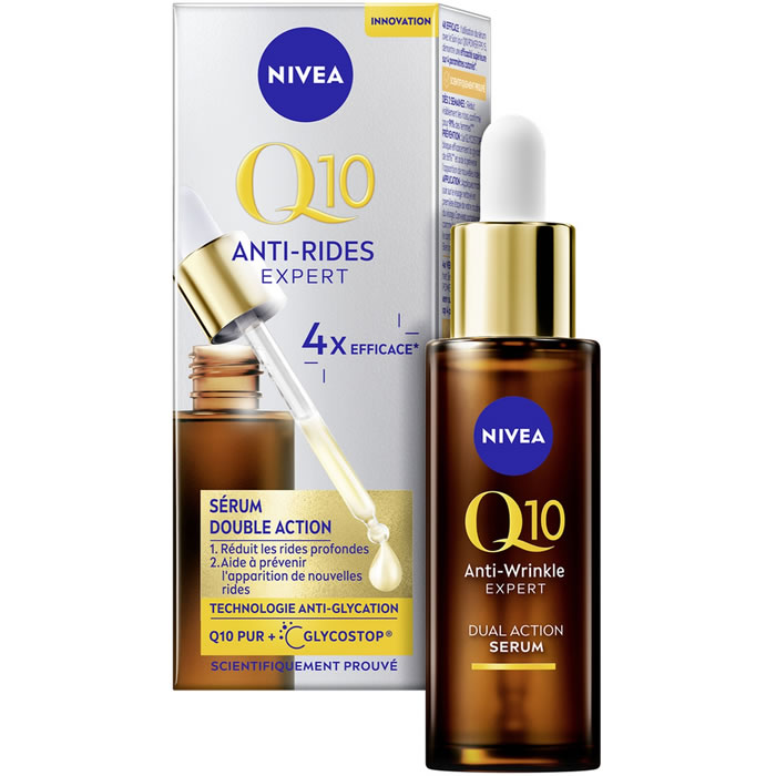 NIVEA Q10 Huile sérum soin anti-rides expert