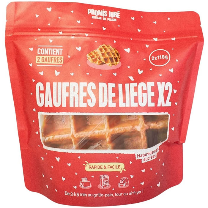 PROMIS JURÉ Gaufres de liège sucrée