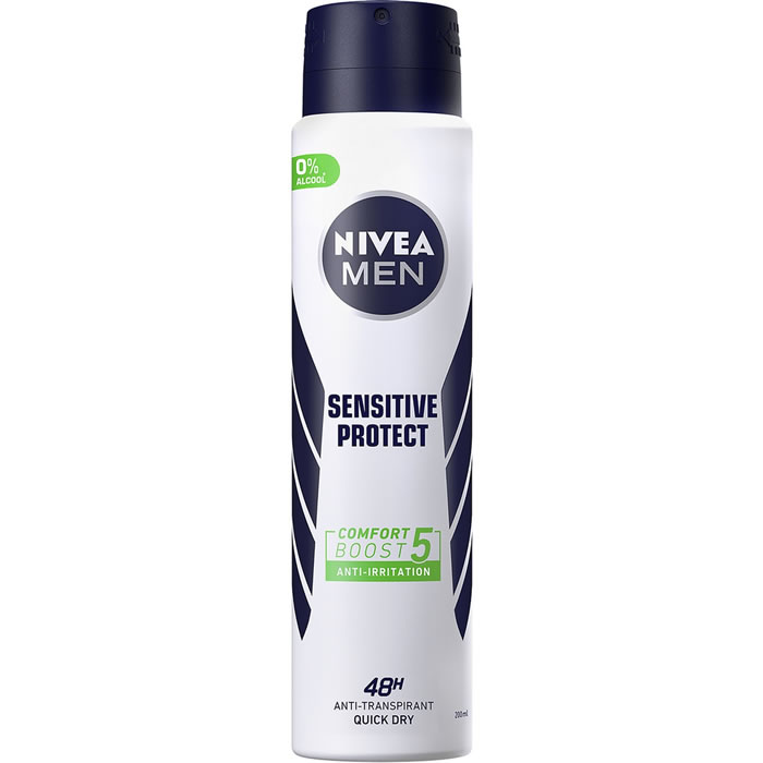 NIVEA Men Déodorant spray homme anti-transpirant sensitive