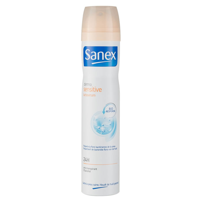SANEX Dermo Sensitive Déodorant spray anti-transpirant 24h