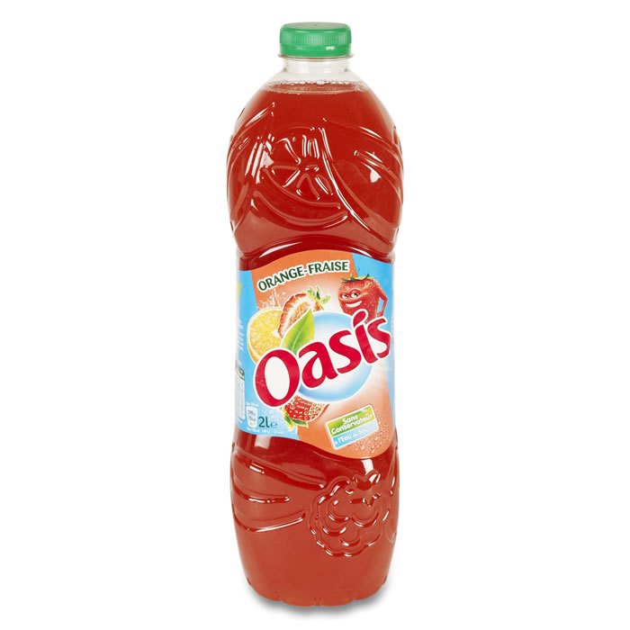 OASIS Boisson à l'orange et fraise