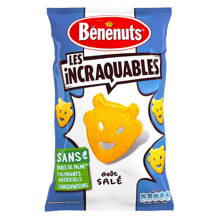 BENENUTS Les Incraquables Crackers salés