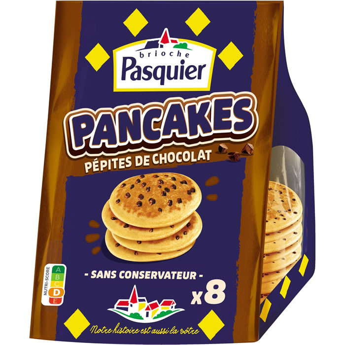 PASQUIER Pancakes pépites de chocolat