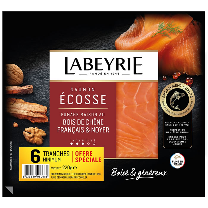 LABEYRIE Saumon fumé d'Écosse
