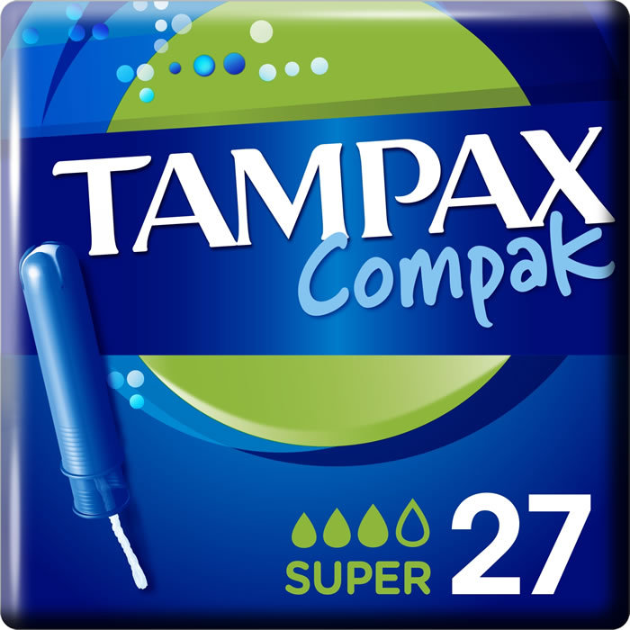 TAMPAX Compak Tampons avec applicateur super