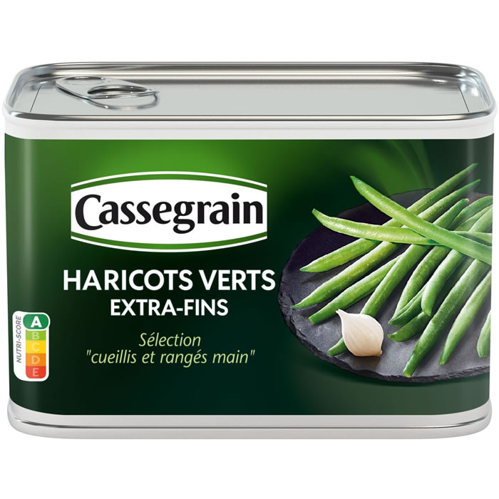 CASSEGRAIN Haricots verts extra-fins rangés main