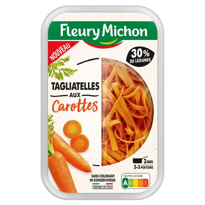 FLEURY MICHON Tagliatelles aux carottes