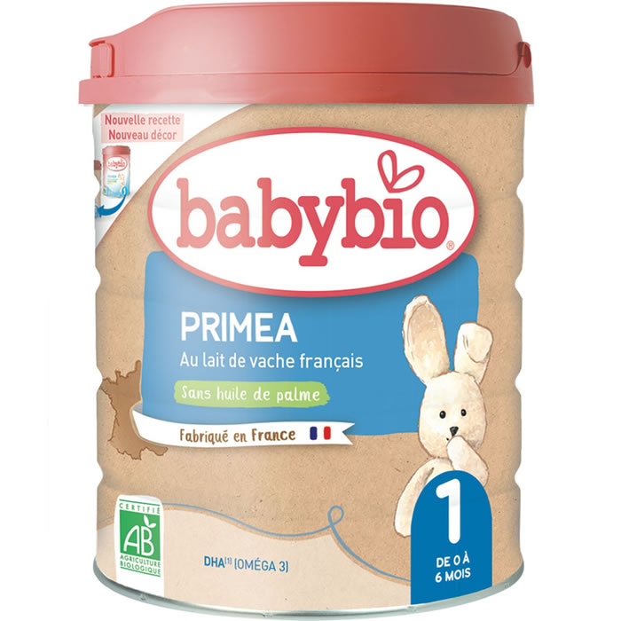 BABYBIO Primea Lait 1er âge en poudre bio 0/6 mois