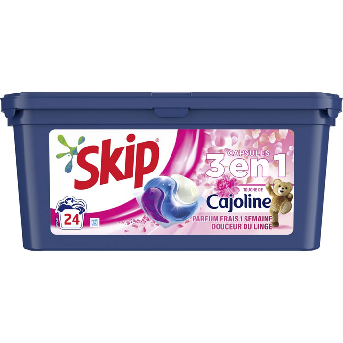 SKIP Ultimate Lessive capsules cajoline