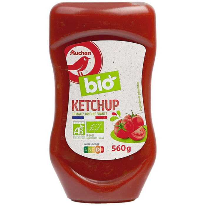 AUCHAN Ketchup bio