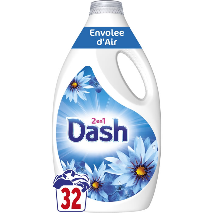 DASH Lessive liquide 2 en 1 envolée d'air
