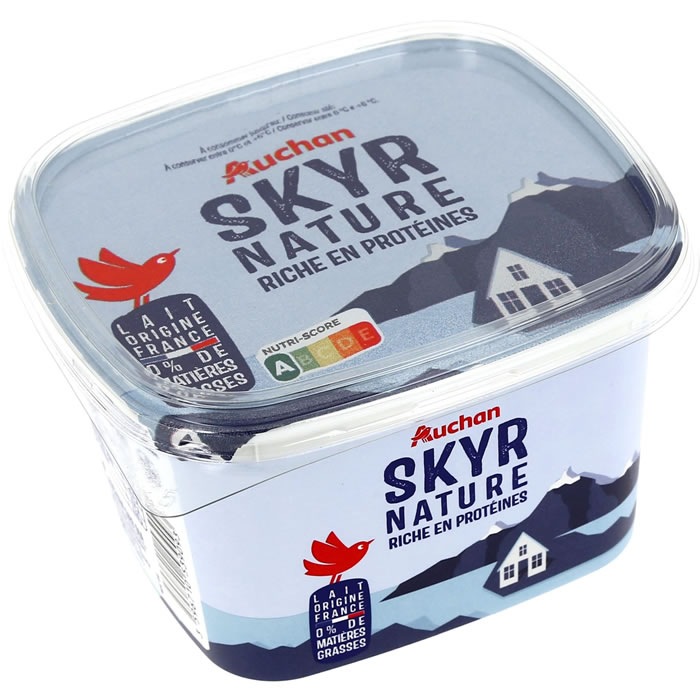 AUCHAN Skyr nature 0% de M.G