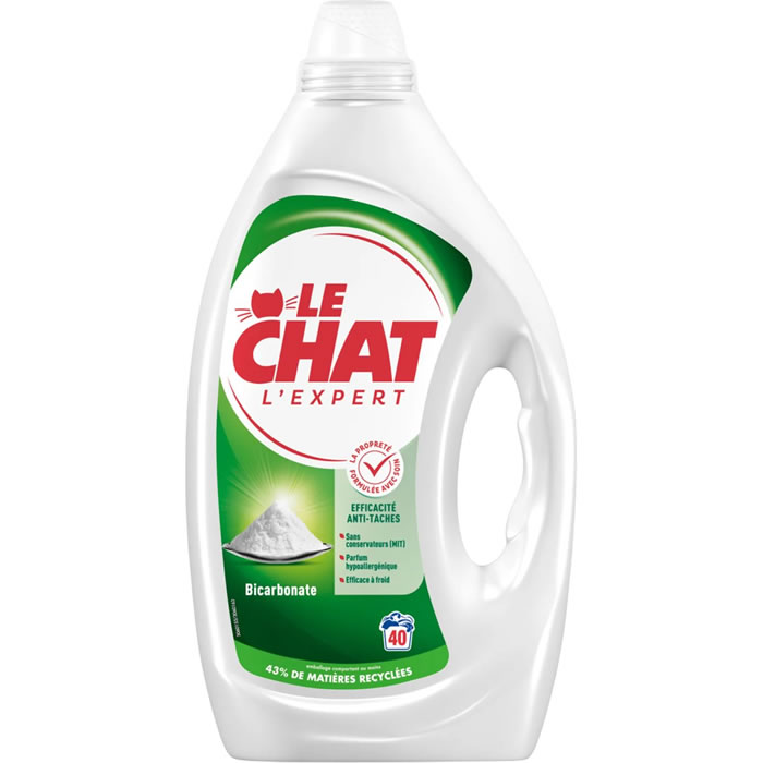 LE CHAT L'Expert Lessive liquide au bicarbonate