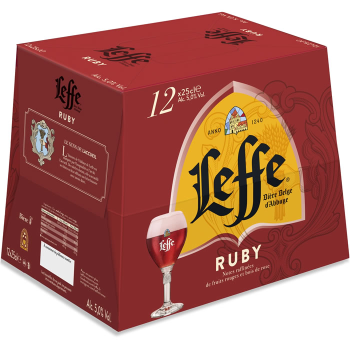 LEFFE Ruby Bière aux fruits rouges
