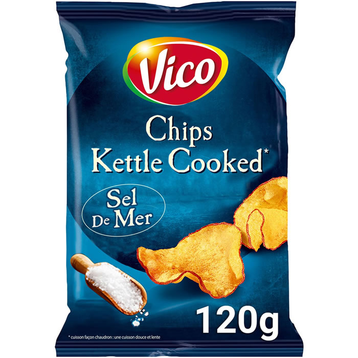 VICO Kettle Cooked Chips nature au sel marin
