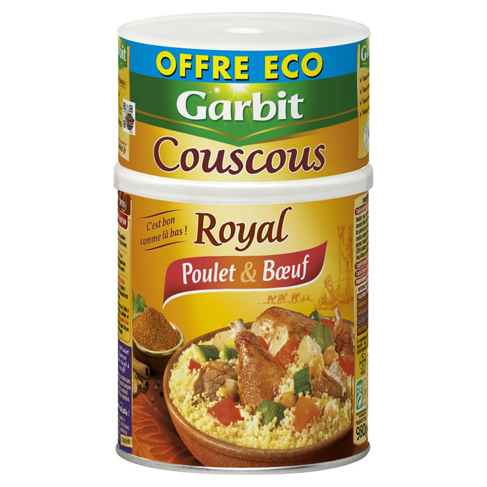 GARBIT Couscous royal, poulet et boeuf