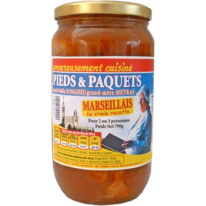 METRAS Pieds et paquets marseillais