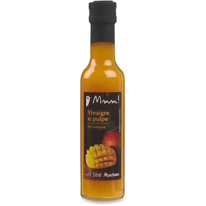 AUCHAN Mmm ! Vinaigre et pulpe de mangue