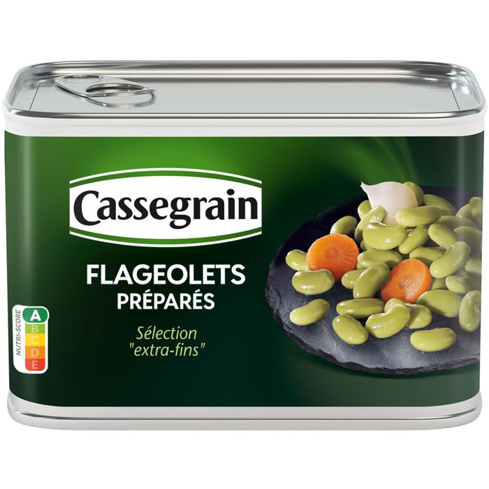 CASSEGRAIN Flageolets cuisinés extra fins