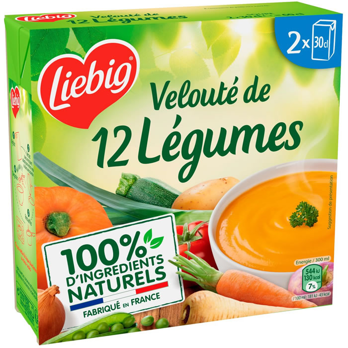 LIEBIG PurSoup' Soupe velouté de 12 légumes