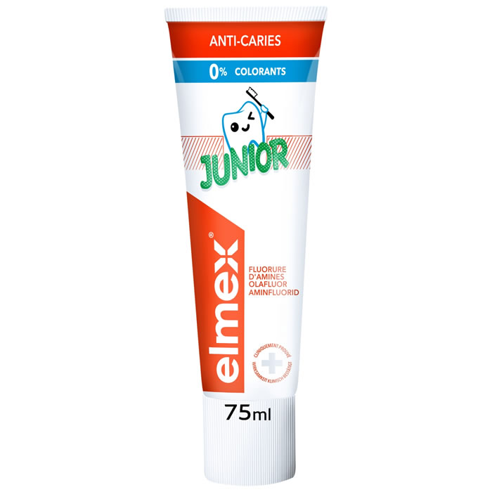 ELMEX Junior Dentifrice anti-caries (6-12 ans)