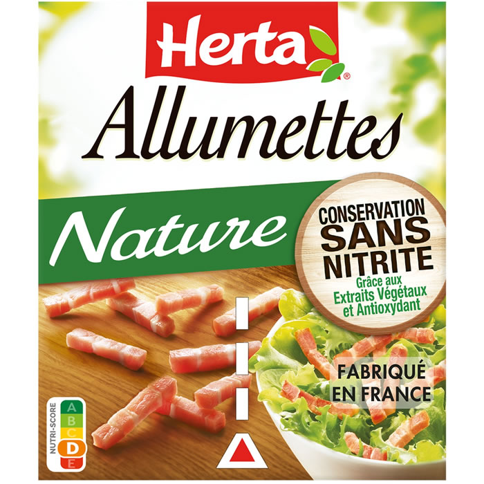 HERTA Allumettes nature sans nitrite
