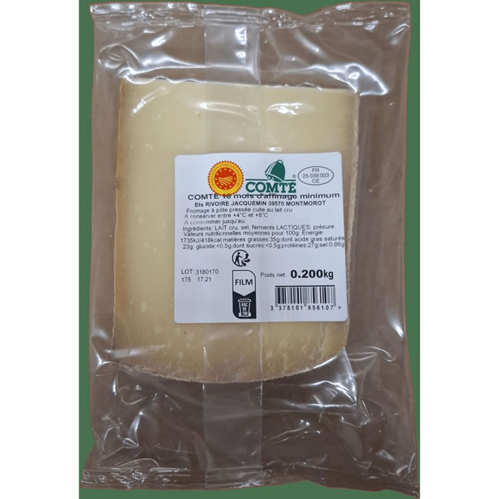 RIVOIRE - JACQUEMIN Comté 18 mois AOP