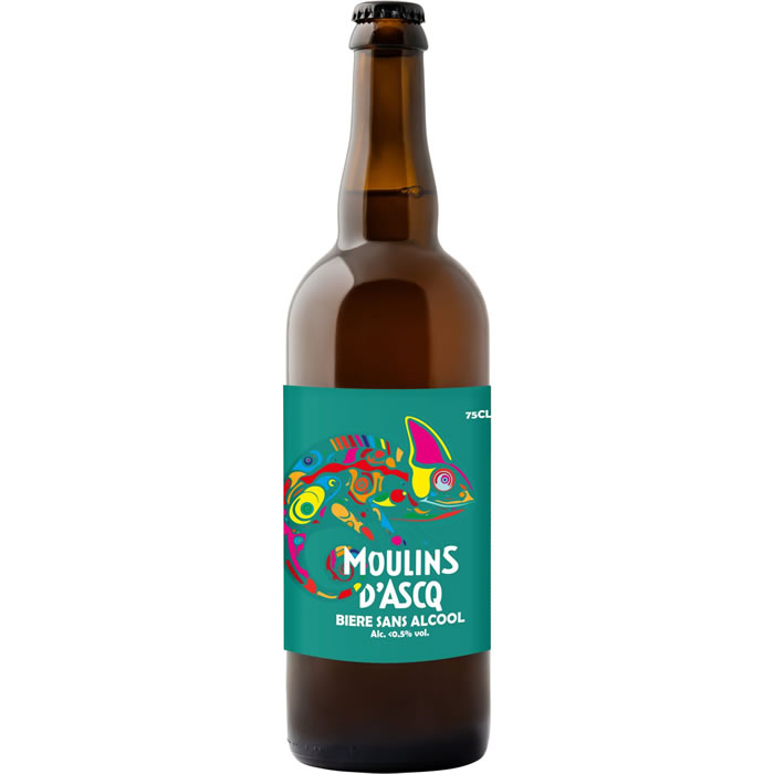 MOULINS D'ASCQ Bière blonde sans alcool bio