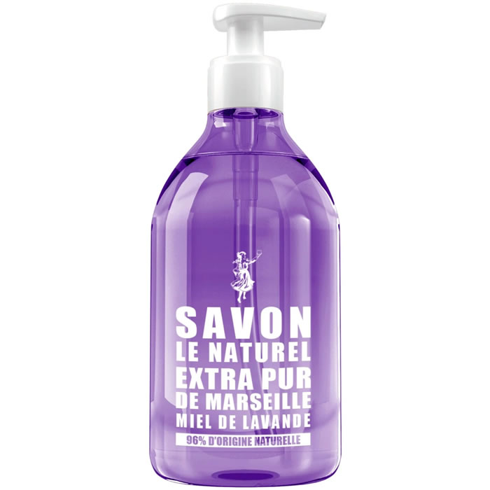 LE NATUREL Gel lavant mains au savon de marseille miel de lavande