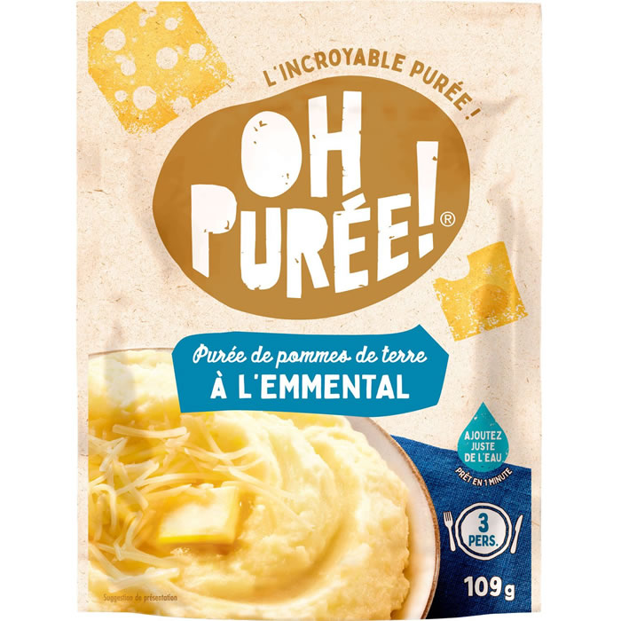 OH PURÉE! Purée de pommes de terre à l'emmental