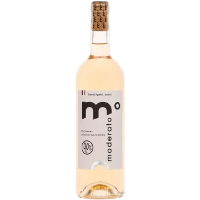 MODERATO Vin rosé sans alcool
