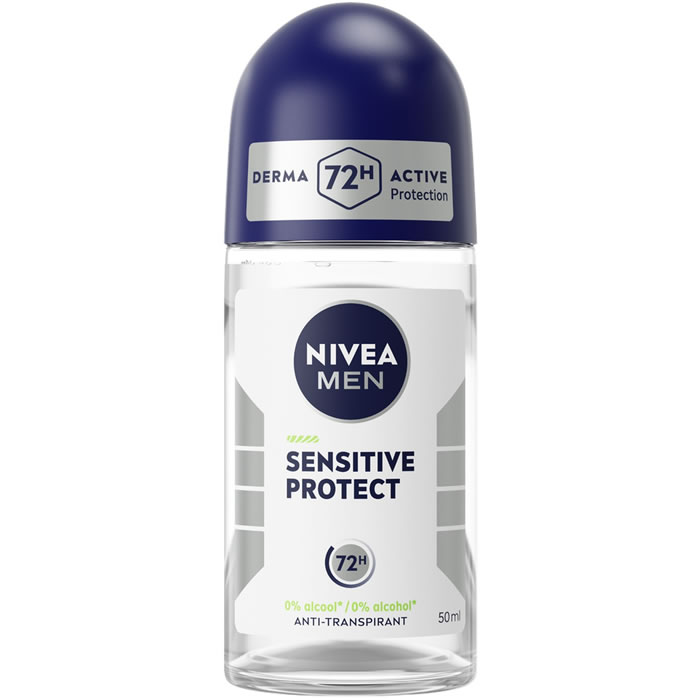 NIVEA Men Sensitive Protect Déodorant bille homme anti-transpirant 72h