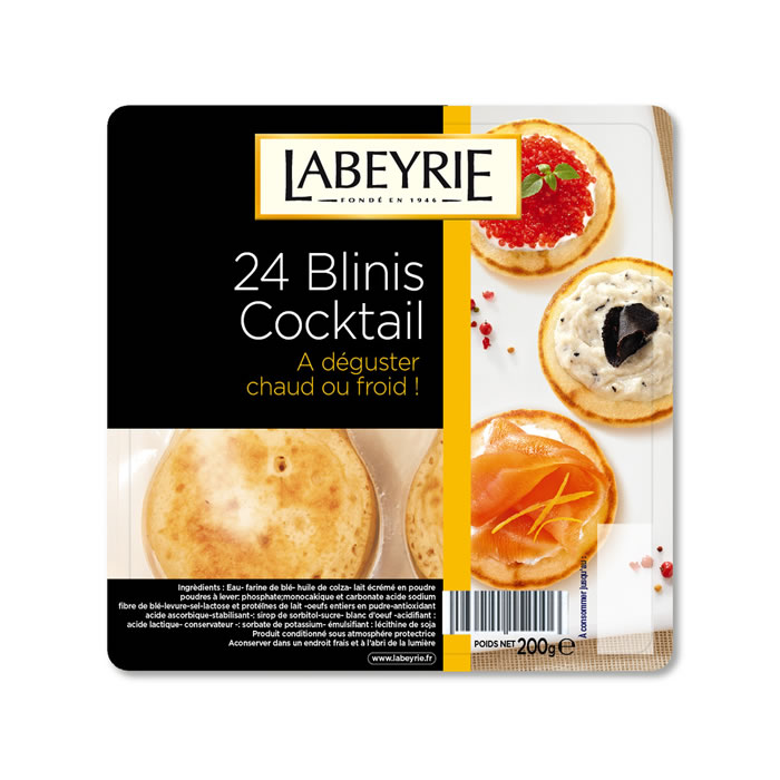 LABEYRIE 24 Blinis cocktail